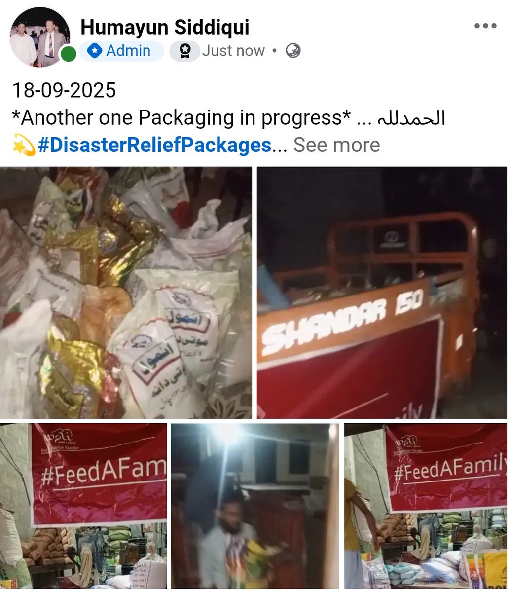 Humayun507's tweet photo. 💫#DisasterReliefPackages
🥡#BasicNeeds
✨ #FeedAFamily 
#help #support  #ولی #دوست #مددگار #کھانا #مدد #صدقہ #کراچی #پاکستان #فلاحی #رفاہی #صدقہ
#fooddrive #charity  #donation  #Karachi #Pakistan #donations #selfrespect #nonprofit #charities #friends #sadqat #humanity #Thanks https://t.co/JeejADcAV6