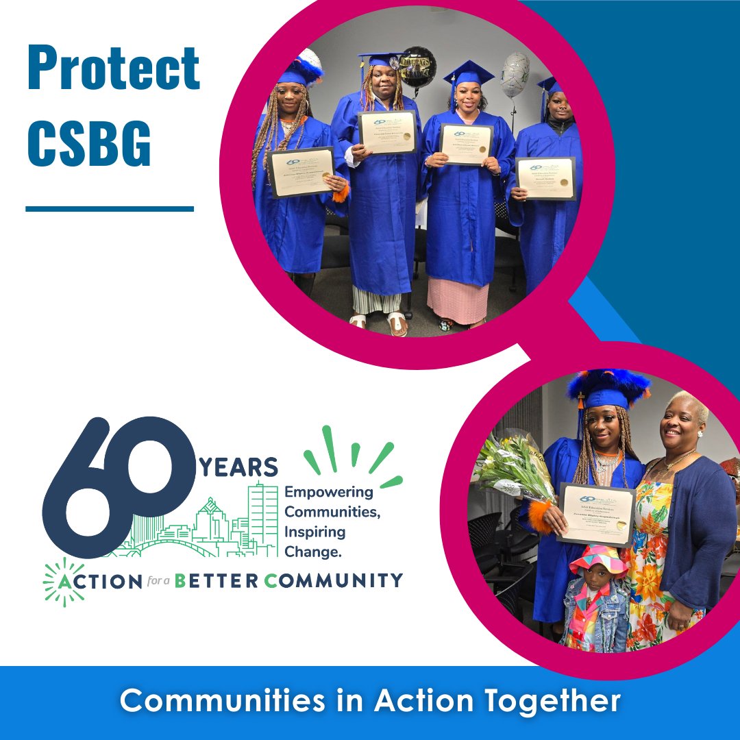 Did you know ABC helped over 2,800 participants move toward economic stability last year? From GEDs to job placement and financial literacy, CSBG funding invests in opportunity, self-sufficiency, and #Results.
#ProtectCSBG #CommunitiesInActiongether #ActionforaBetterCommunity