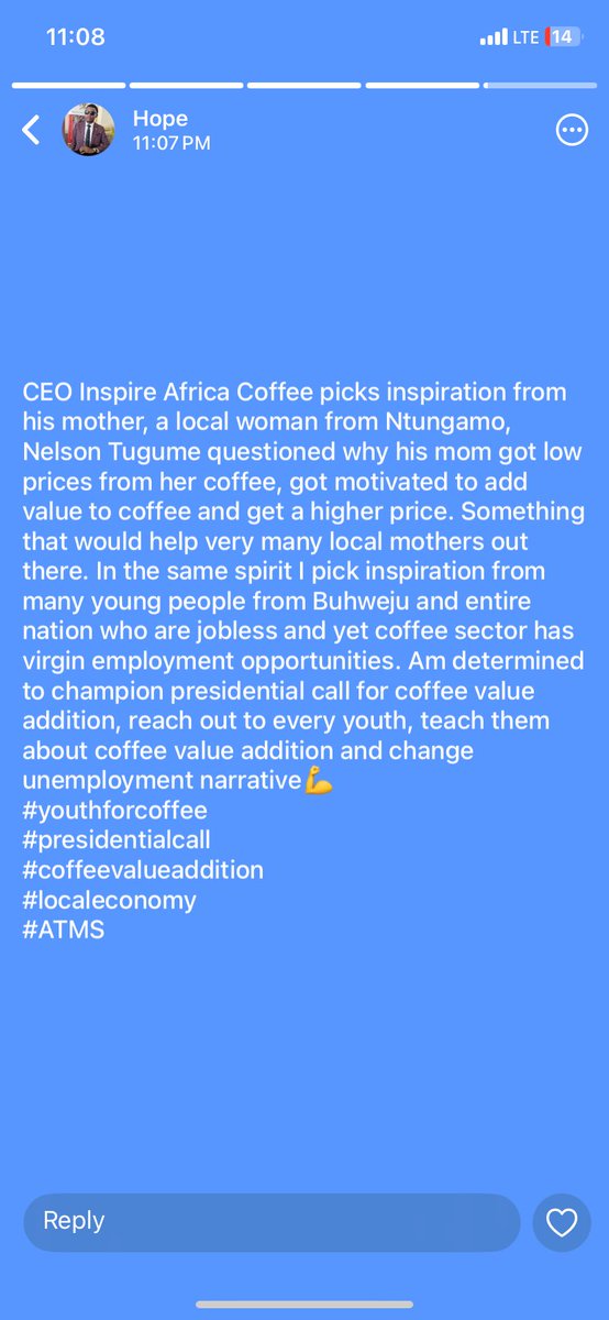 hodarimukasa256's tweet photo. We are championing Coffee value addition
#presidentialcall
#coffeevalueaddition
#Buhwejucoffeeyouthconference @TugumeNelsonO @Odrek_Rwabwogo @GovUganda @KagutaMuseveni https://t.co/Fl6kVxW0UX
