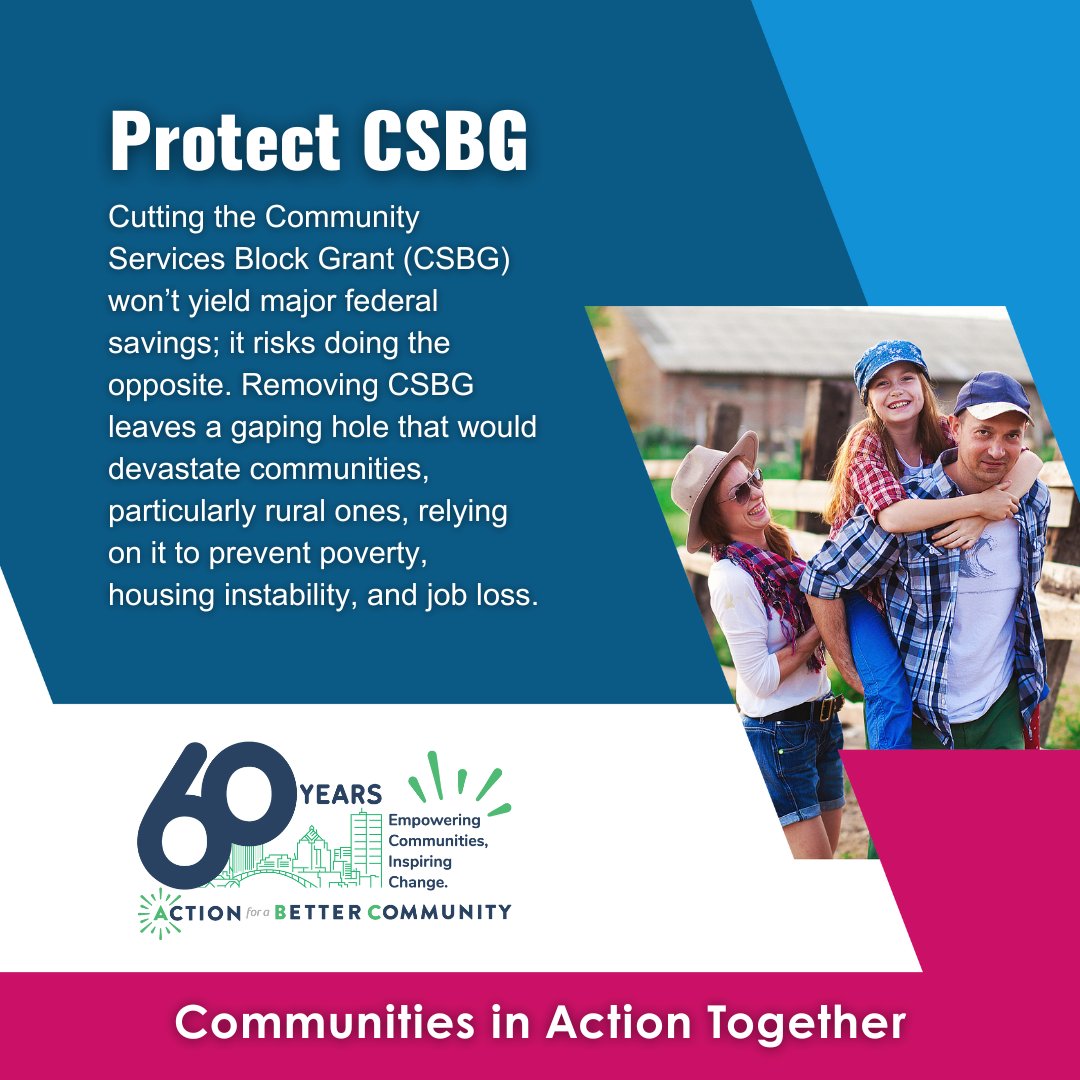 Thanks to CSBG support, our delegate agency, Catholic Charities of the Finger Lakes, served over 24,700 meals to adults in Ontario County who might have otherwise gone without. Local action saves lives—protect the Community Services Block Grant! #ProtectCSBG