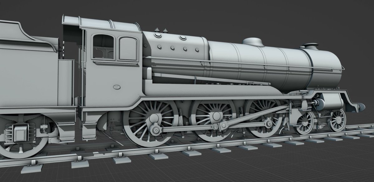 I know I've already published this model, but it's worth seeing how nice the B7 looks in solid view!