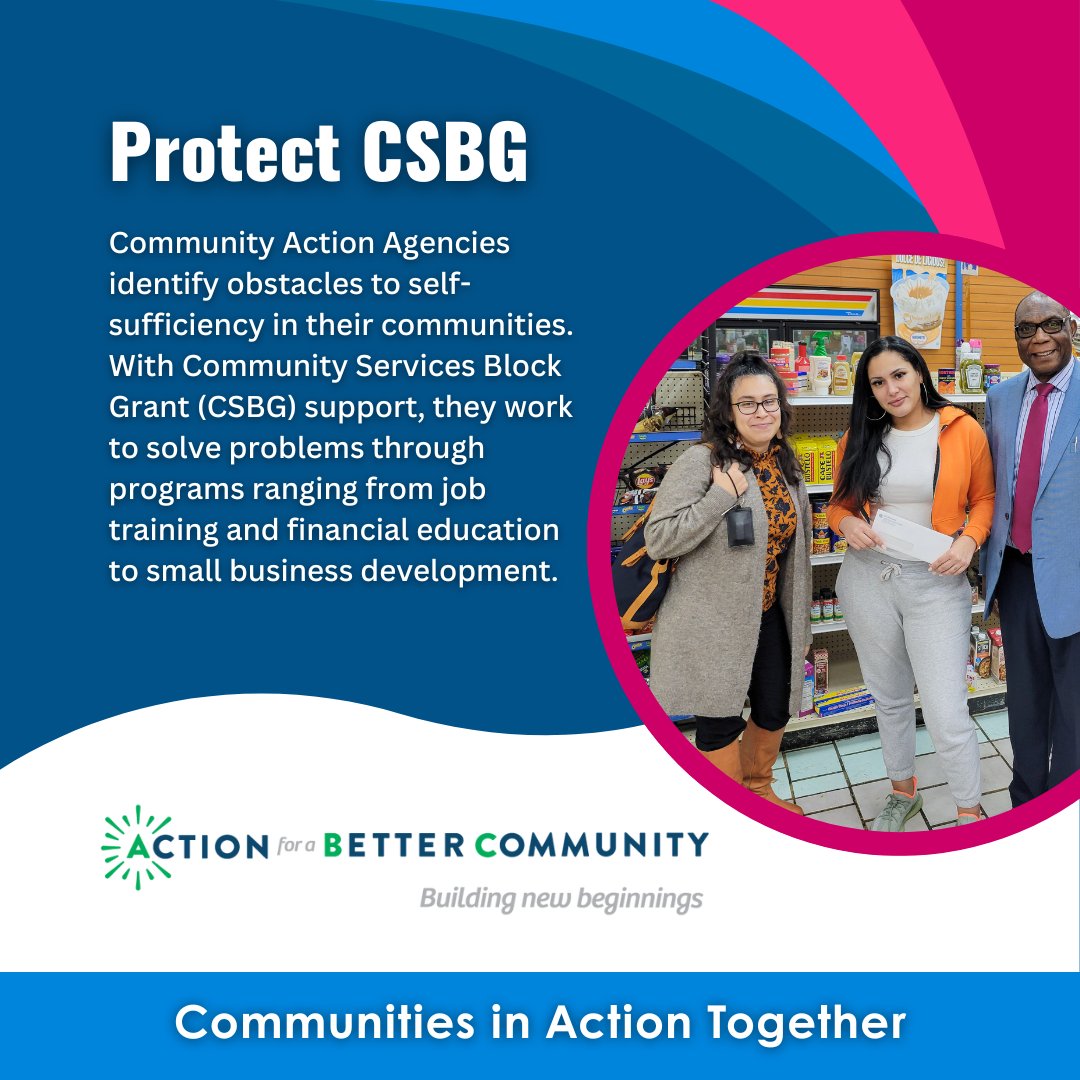 When Rochester’s Northeast business corridor needed revitalization, CSBG funds helped ABC support new businesses, create jobs, and build safer neighborhoods. In the last year alone, 37 jobs were created, and 18 new businesses were supported. That’s impact.  #ProtectCSBG