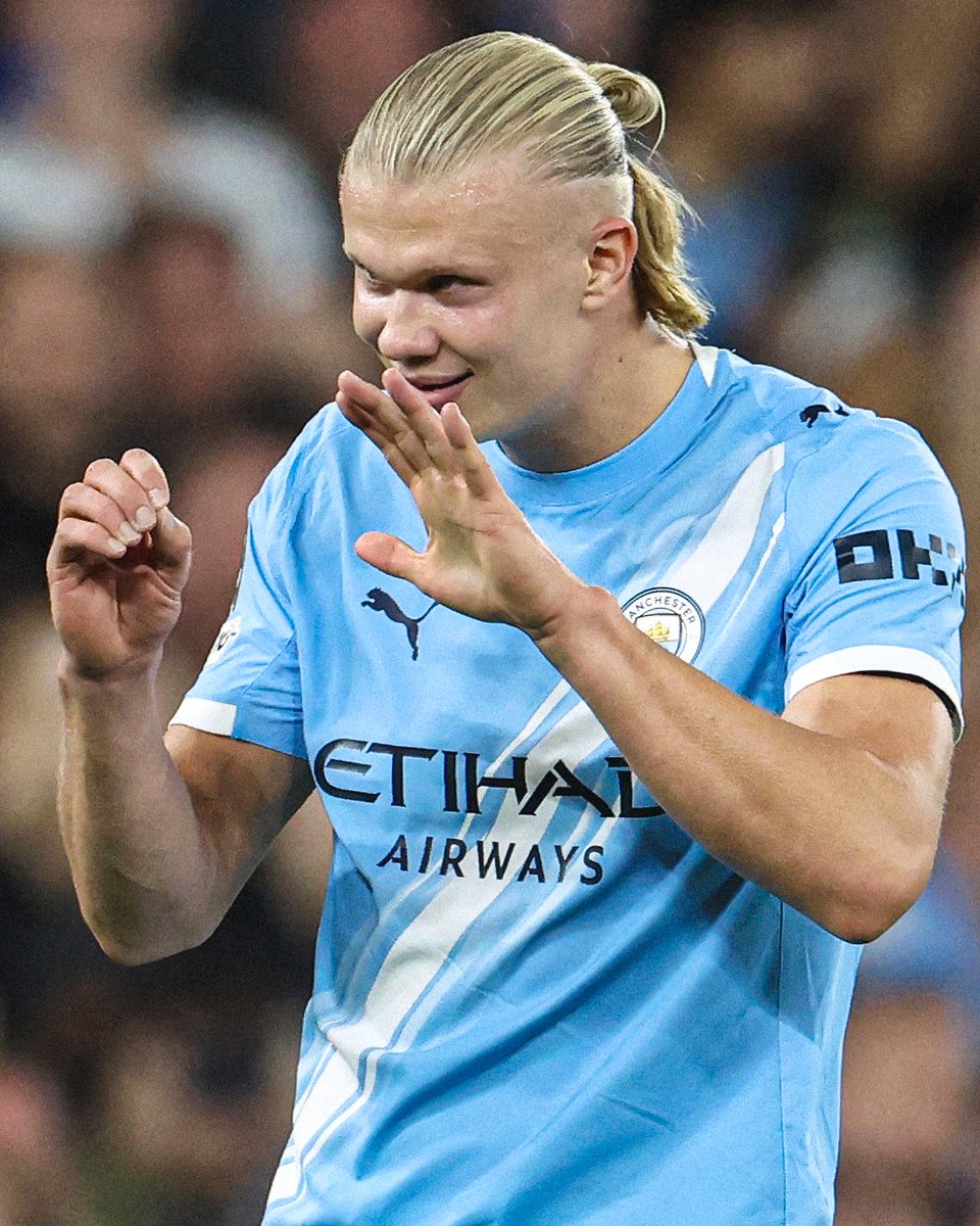 50 Champions League goals in 49 matches, the fastest to the milestone ever 😮

Erling Haaland.