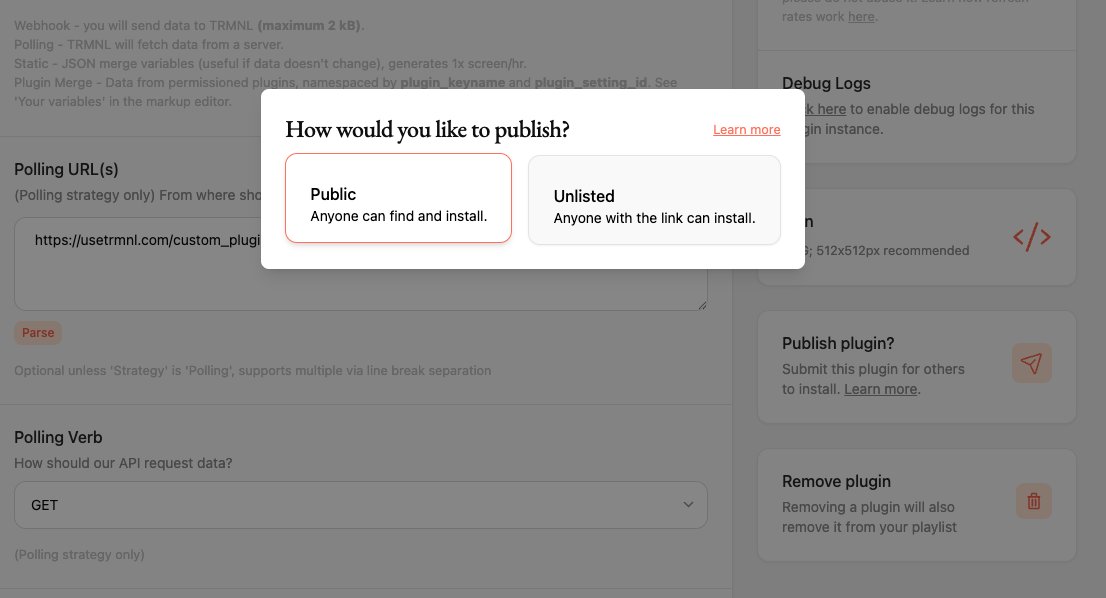 Introducing Unlisted plugins - skip our automated + manual moderation steps to share your work immediately.
