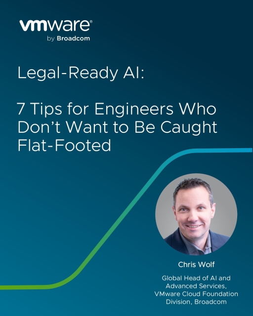 Rene Hruska (@renehruska) on Twitter photo A must-read for any IT leader in the fast-moving #genAI space: <a href="/cswolf/">Chris Wolf</a> shares 7 tips for engineers on how to safely navigate the legal and compliance risks of AI. dy.si/5BT1Dz A must-read for any IT leader in the fast-moving #genAI space: <a href="/cswolf/">Chris Wolf</a> shares 7 tips for engineers on how to safely navigate the legal and compliance risks of AI. dy.si/5BT1Dz