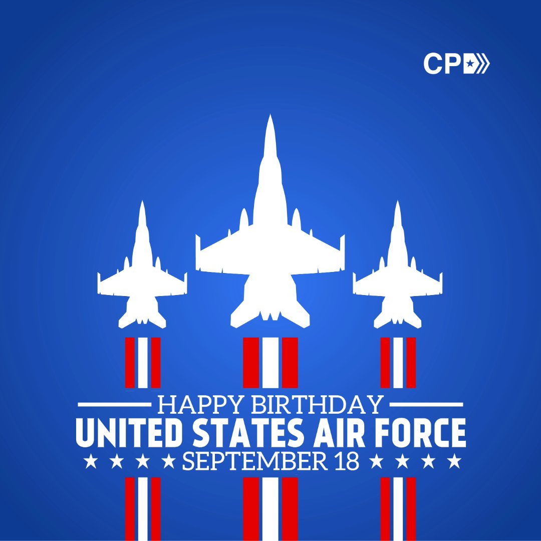 codeplatoon_org's tweet image. Happy 78th Birthday to the U.S. Air Force! Since Sept. 18, 1947, Airmen have defended our nation with honor, innovation, and resilience. Code Platoon proudly supports Veterans and servicemembers from every branch—including the Air Force—on their journeys from service to software.