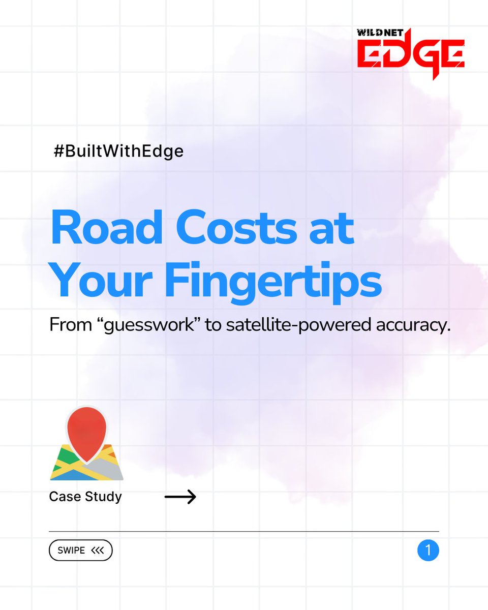 wildnetedge's tweet photo. Who knew road construction costs could be solved from space?
Manual inspections? Out.
Satellite-powered estimates? In.

Want your own #BuiltWithEdge success story? Let’s make it happen.

https://t.co/oGx8hVxjXw

#AITech #AIFirst #WildnetEdge https://t.co/L8rrSb8zMz
