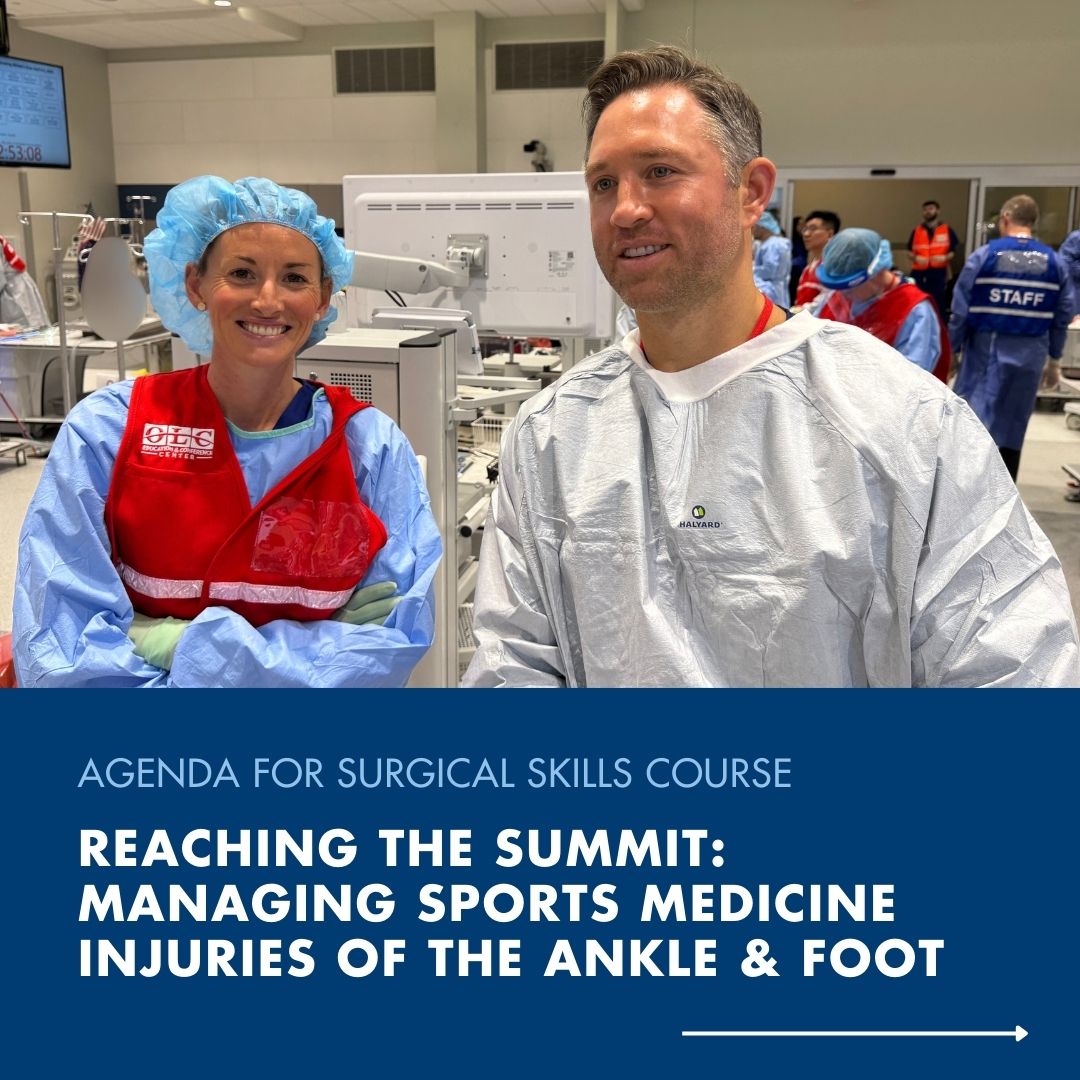 Join us October 10–11 for the Reaching the Summit Course—a unique opportunity to refine your skills and explore the latest in sports medicine with guidance from leading experts. 

⬇ Take a look at the agenda to see what’s planned. 

ow.ly/6Xqp50WXF5O  

#SportsMedicine