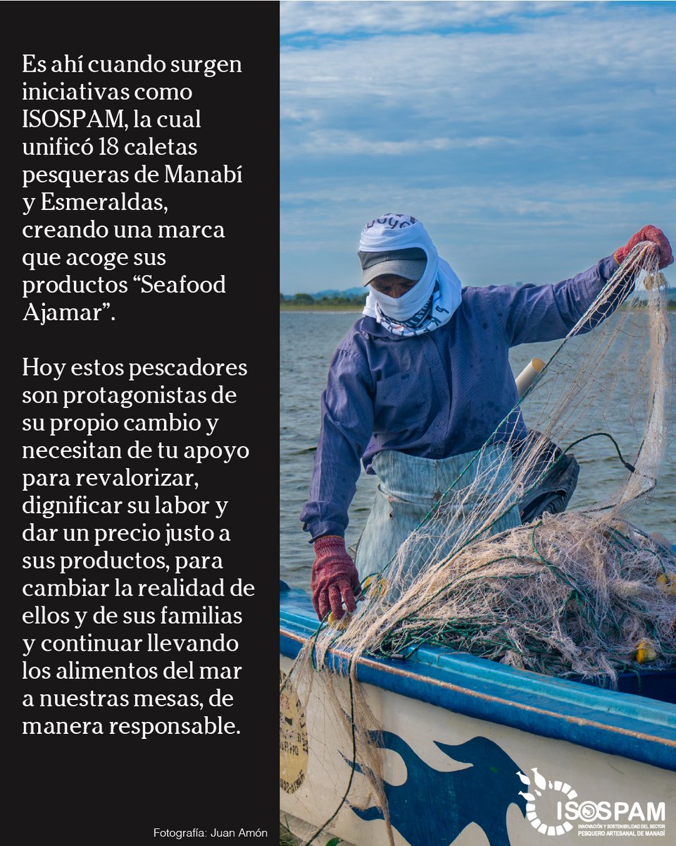 AndyxDavila's tweet photo. ⚓ Pero esa no es la única lucha: precios injustos, trabas al combustible, vedas sin alternativas, invasión de barcos industriales y un oficio ancestral que hoy resiste entre la fe y la esperanza.

#PescaSostenible #JusticiaEconómica https://t.co/2iqTTQLVfX