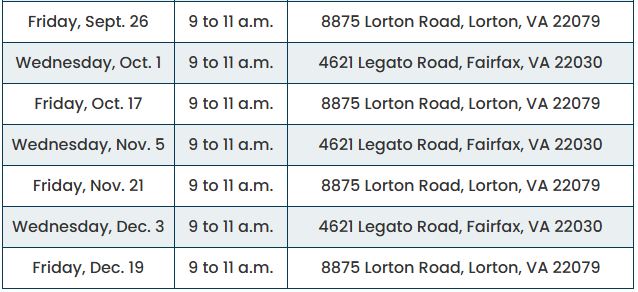 📣 Get your pet vaccinated and microchipped without the cost of a veterinary exam

Join us Friday, Sept. 26, for our Animal Shelter's next vaccine and microchip clinic at our Lorton campus 

Learn more: bit.ly/4kjceQl