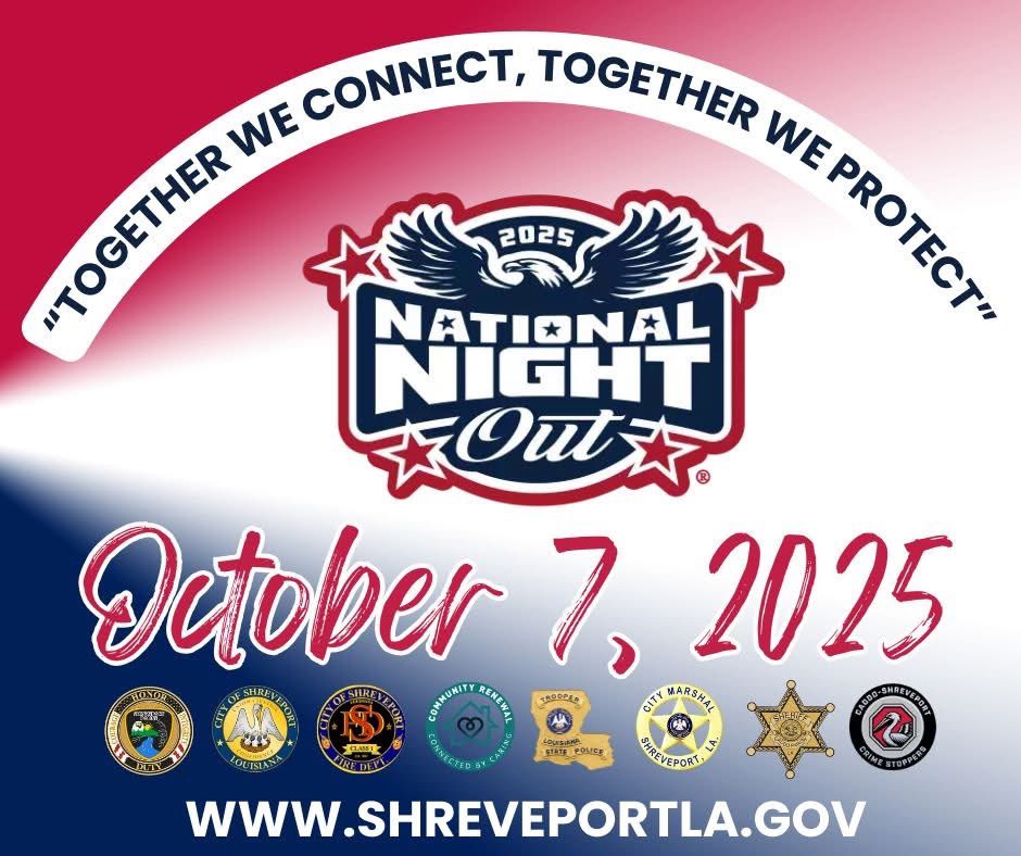 Shreveport Police Department + Community Renewal International = National Night Out Partners 🎉

👉 Block Party registration is OPEN! 

October 7th—a night for neighbors to come together, celebrate community, and build stronger, safer neighborhoods! 

share.google/GfleYduMhDI0R1…