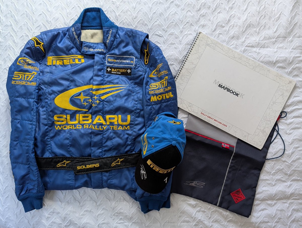 Looking forward to attending the McRae Rally Challenge event at Knockhill over the weekend, and seeing the special guests. Petter, I was wondering if you wouldn't mind signing these few items for me please on Saturday? Cheers 🤞🏴󠁧󠁢󠁷󠁬󠁳󠁿 <a href="/krcircuit/">Knockhill Circuit</a> <a href="/Petter_Solberg/">Petter Solberg</a>