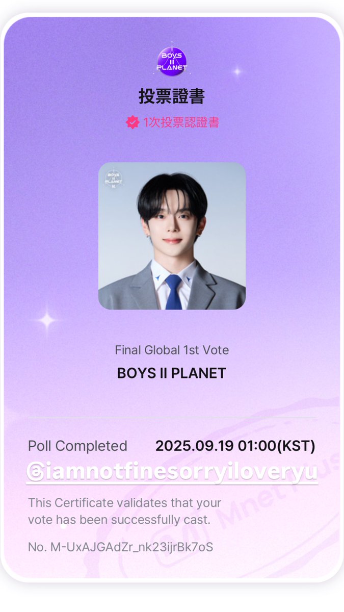 Votes for YOO KANGMIN!!!!!!