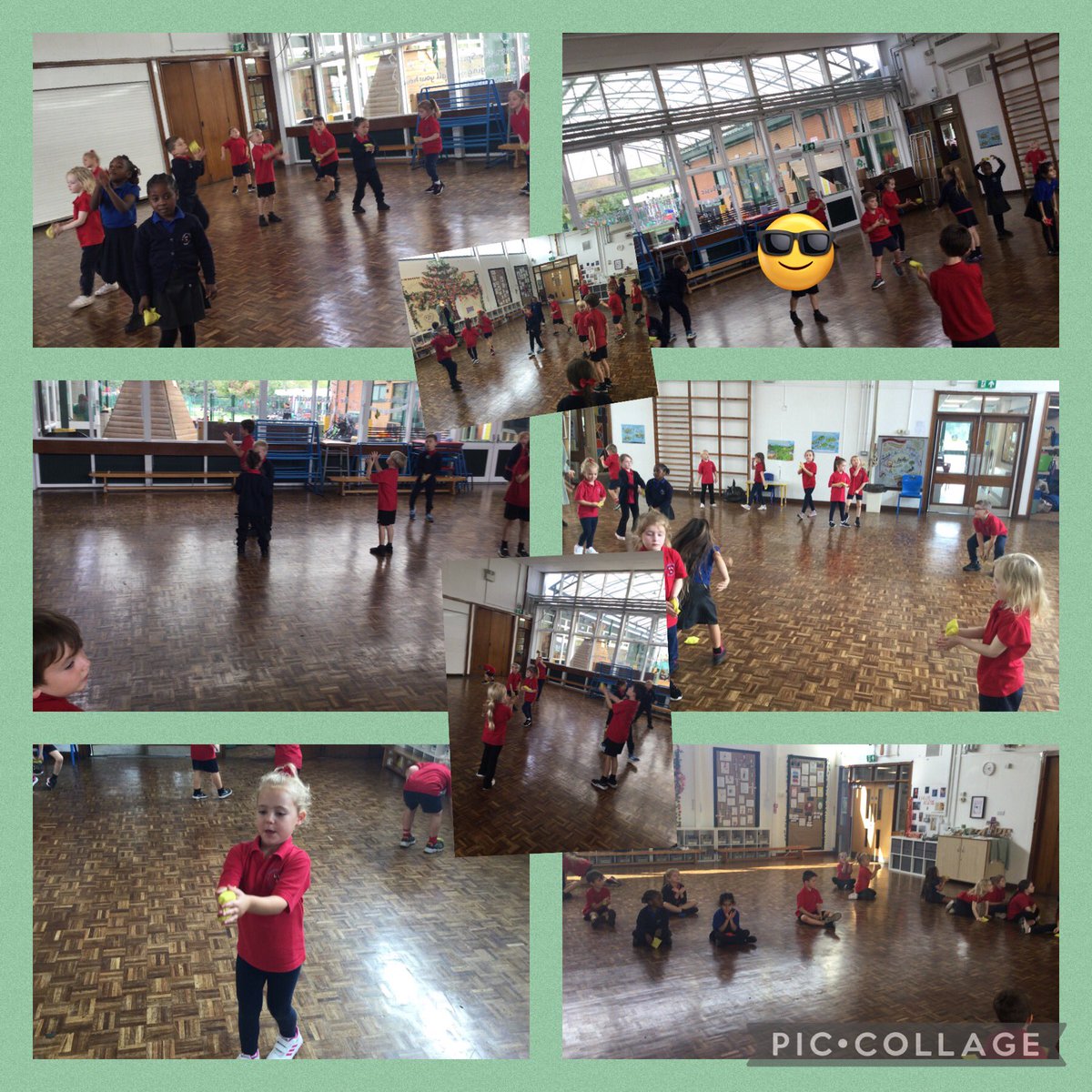 MrsCravenSTM's tweet image. Today’s PE lesson. Throwing and catching, sending and receiving.
#STMPE