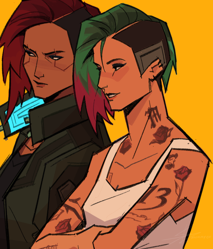 ShimmyOh_'s tweet photo. so, getuhwae. anothuh wae 
#Cyberpunk2077 #cyberpunk #JudyAlvarez https://t.co/tB49fJCEWO