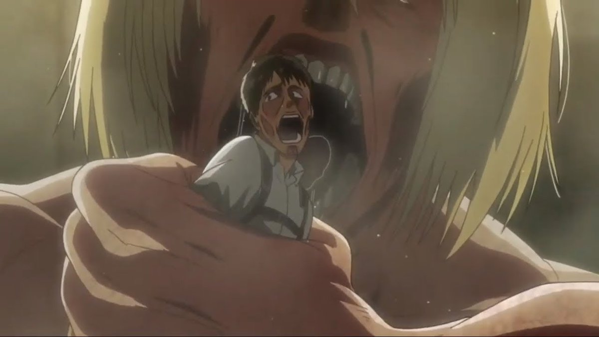 Croire_epx's tweet photo. @elbartman96 Menos mal no fue exclusivo del doblaje, ya que el doblaje es el que generalmente suele cagarla en cosas como esta, me recuerda un poco a la pesima actuacion de doblaje que tubo Bertholdt al momento de morir en Attack on Tittan. https://t.co/pOZQeh8vvd