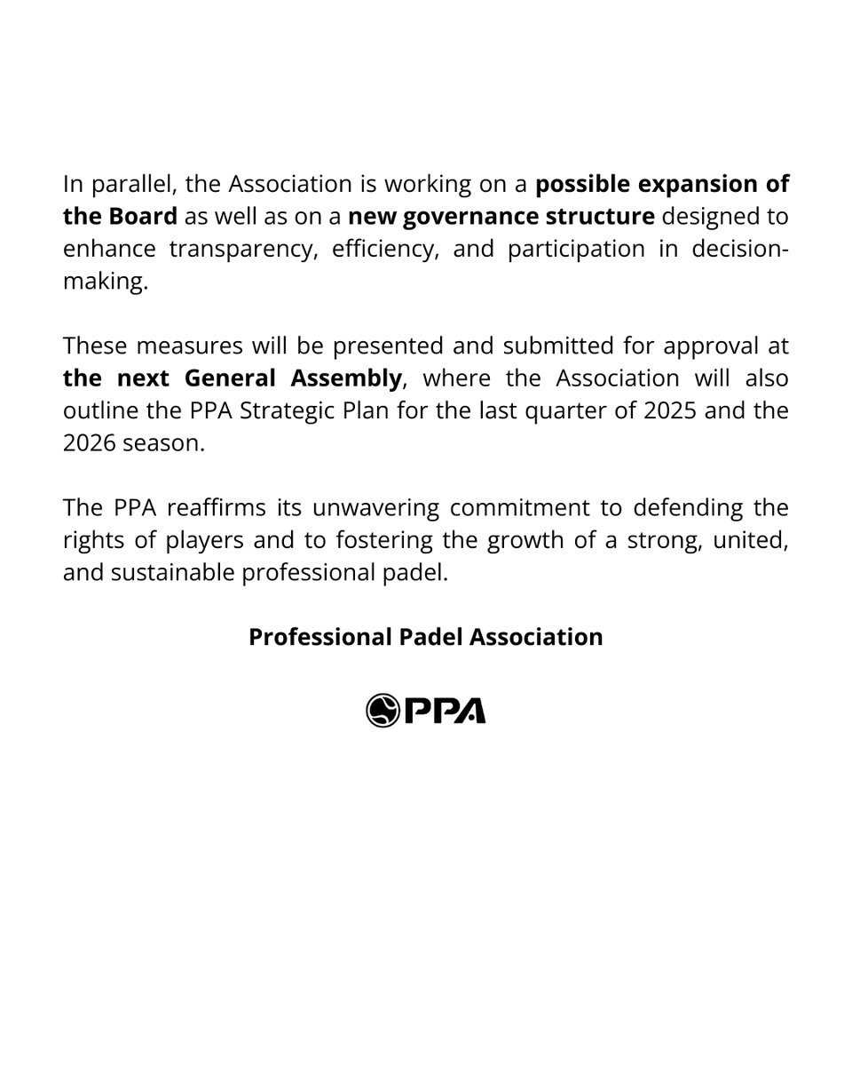 PPA | Professional Padel Association tweet media