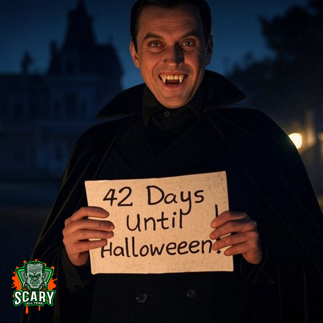 42 Days Until Halloween #HalloweenCountdown