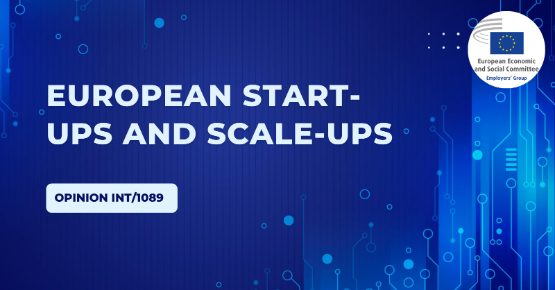 employers_EESC's tweet photo. 🇪🇺 start-ups are hubs of #innovation but too often due to lack of #capital &amp; overregulation many relocate or sell out to foreign competitors. 

The 🇪🇺 must adopt a scaling-up mindset in all business-related policies 🎯 

#Act4EUCompetitiveness 
@EESC_INT @_MiraMaria_
