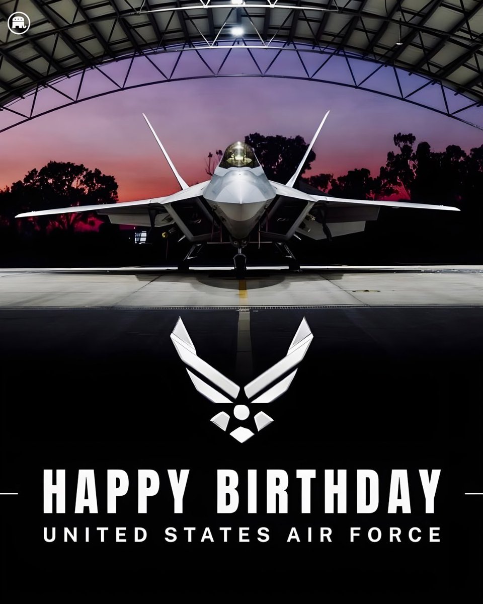 Happy Birthday to the one and only United States Air Force.
(Of course, Virgo, btw) 

My father was a gunner then managed to become a pilot. 
I grew up loving airplanes as much as my incredible dad. May you continue to touch and inspire future generations. With strength and with