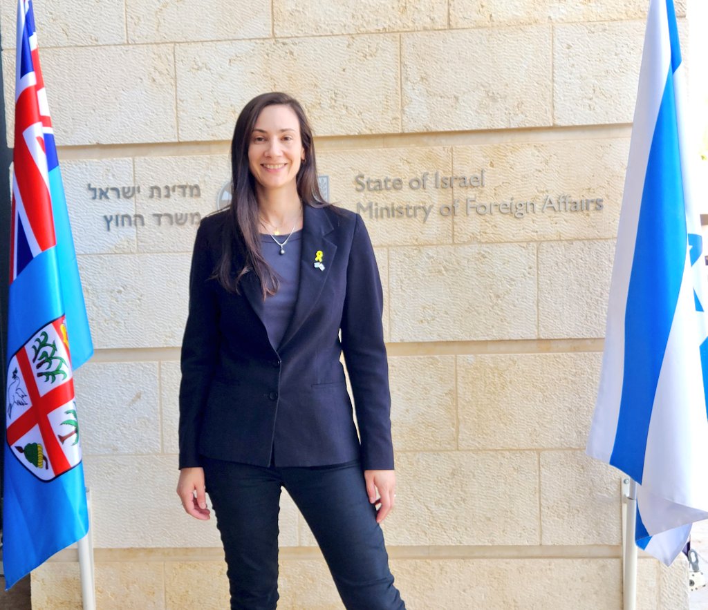 Honoured to attend the inauguration of the embassy of #Fiji in #Jerusalem 🇫🇯🇮🇱 

In challenging times, Fiji has shown it is a true friend of Israel