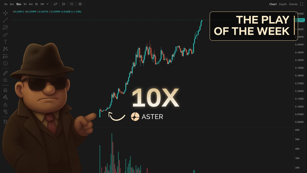 Welcome to the Cartel.

In just a couple of days of opening the private group we caught $ASTER with size at $0.07 --&gt; now trading at $0.70 and still pushing (10x).

We were in before CZ and your favourite KOLs.

This is the hyper-liquid play of BNB, backed by <a href="/yzilabs/">YZi Labs</a> and