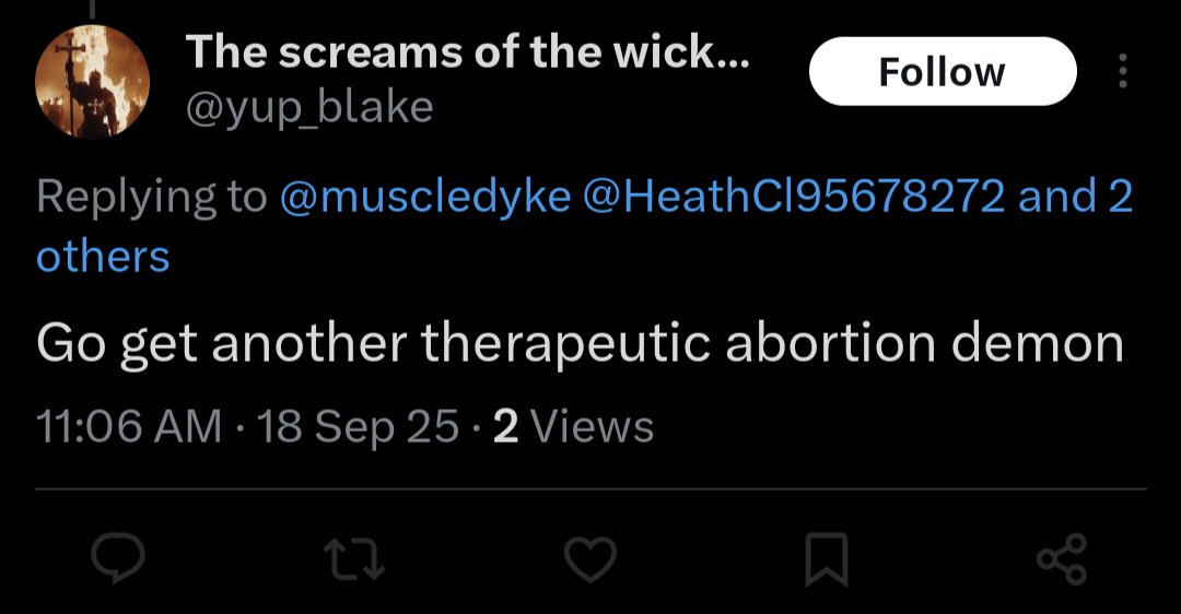 neinmuses's tweet photo. @yup_blake aww, talk big and then immediately block? such a brave little man on the internet. scared, blake? 🥺 https://t.co/yOkZu1Dw9W