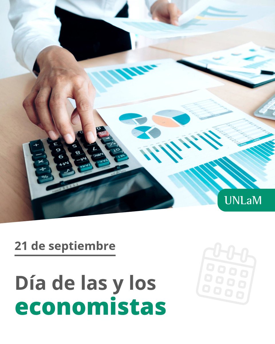 📈 || 21 de septiembre - Día de las y los economistas || 📈

En reconocimiento de Manuel Belgrano, considerado el primer economista argentino.

🙌 ¡Feliz día!

#Efemérides #UNLaM #Economistas #Belgrano