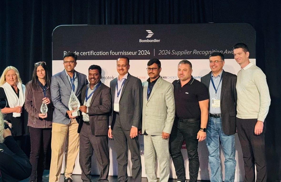 tech_mahindra's tweet image. 🏆 We are thrilled to share that @Tech_Mahindra has been honored with @Bombardier’s &apos;Diamond Supplier&apos; and &apos;Environmental Sustainability&apos; Awards for the second consecutive year!

This dual recognition celebrates our consistent excellence in #EngineeringServices and our commitment…