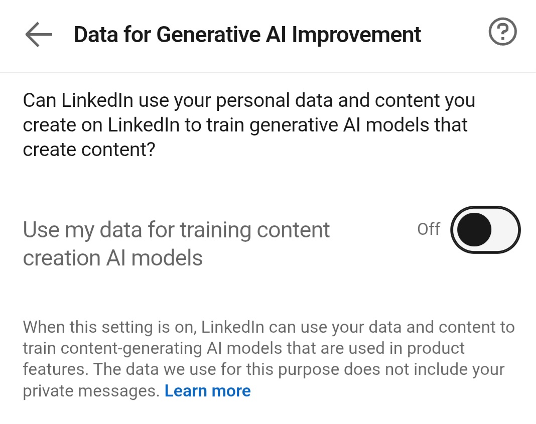 LinkedIn m'avisa. Jo reacciono. 

No ens podem despistar ni un moment.