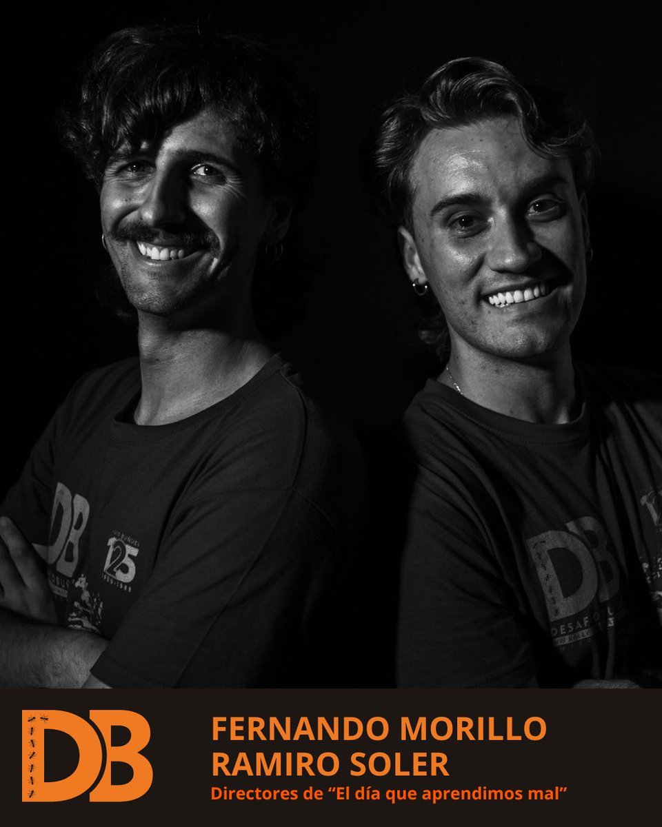 GENTE #RallyDB 🥰 | Ramiro Soler y Fernando Morillo fueron los mejores directores de la octava edición

Lo acredita el premio que recibieron por un trabajo muy profesional: "El día que aprendimos mal"

¡Una gran dirección con un magnífico equipo! 💪

#TeruelDeCine