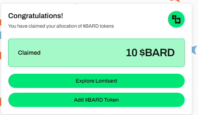 Claim your $BARD tokens if you earned at least 5,000 Lux points staking and holding LBTC, placing LBTC into the Lombard DeFi Vault, or interact in DeFi integrations on $SUI

Documents 👇
docs.lombard.finance/frequently-ask…