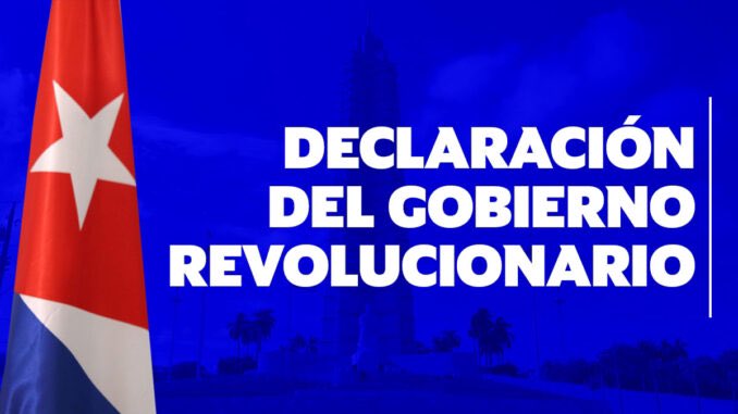 Urge impedir una agresión militar contra la República Bolivariana de Venezuela  
📢Declaración del Gobierno Revolucionario
🔗 cubaminrex.cu/es/urge-impedi…