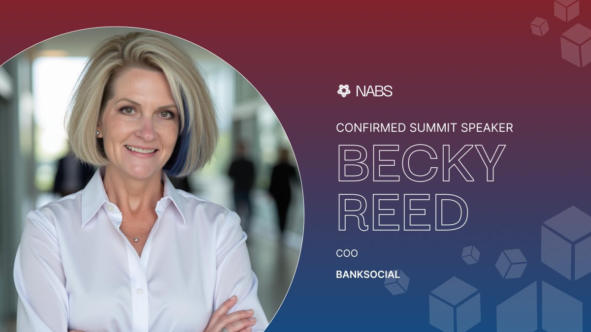 NABSummit's tweet image. 𝐒𝐏𝐄𝐀𝐊𝐄𝐑 𝐀𝐍𝐍𝐎𝐔𝐍𝐂𝐄𝐌𝐄𝐍𝐓: 𝐁𝐄𝐂𝐊𝐘 𝐑𝐄𝐄𝐃

We’re thrilled to welcome @Trekkie_Becky, COO at @BANKSOCIALio, to the stage at the North American Blockchain Summit, October 9–10 in Dallas, Texas!  

northamericanblockchainsummit.com
