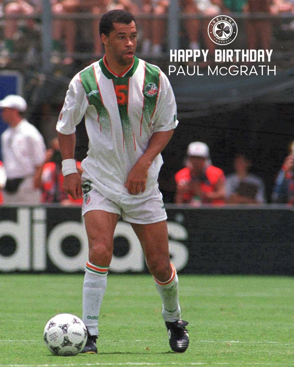 Sending Birthday wishes to Paul McGrath 💚🥳