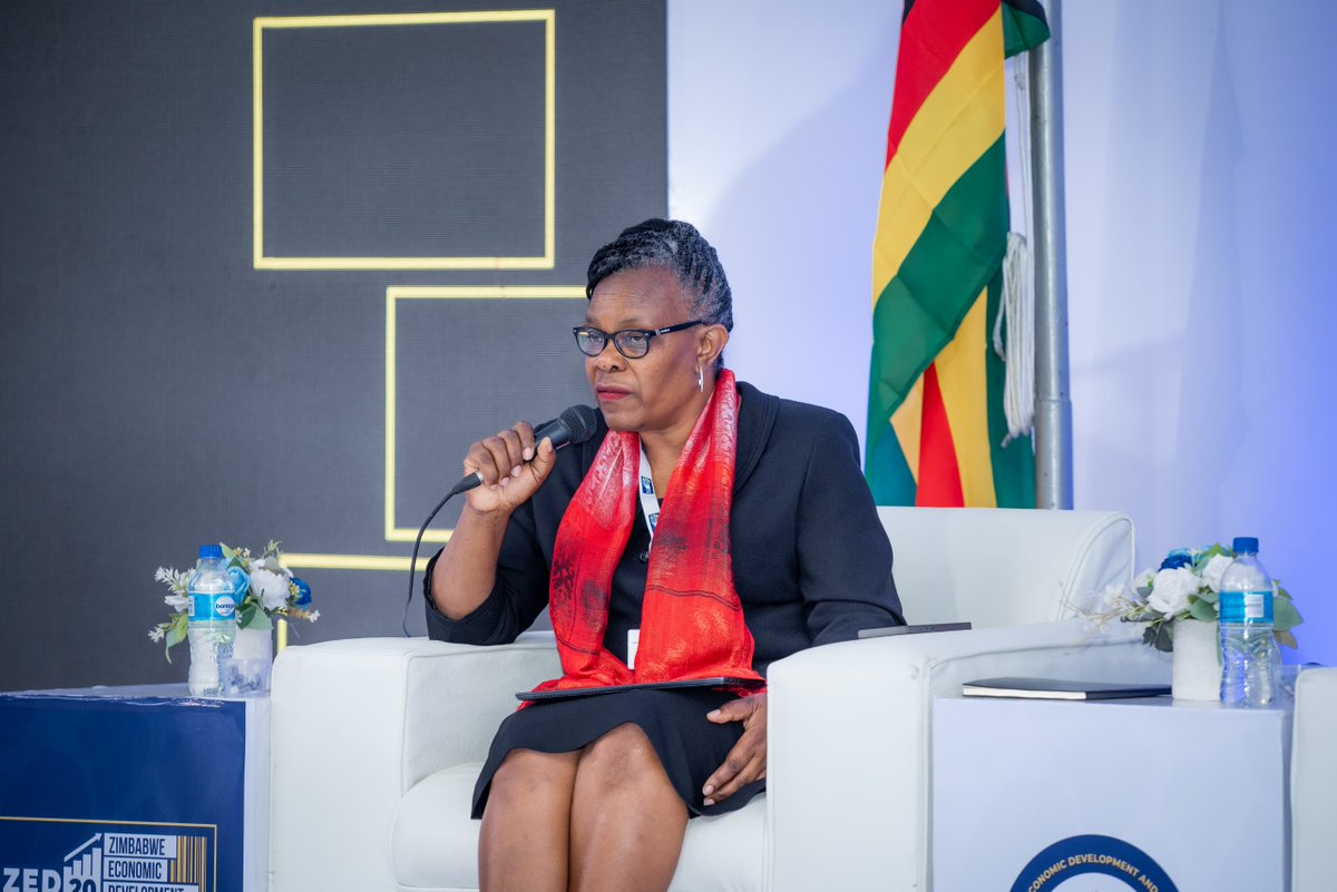 The ongoing #ZEDCON is the epicentre of current and future ideas from scholars, policymakers &amp; industry leaders.

As a panelist on Diaspora Remittances, I reaffirmed #ZIMRA’s commitment to supporting investment by our diaspora community <a href="/ZimTreasury/">MOFED&IP</a> 

#Diaspora #ZimEconomy