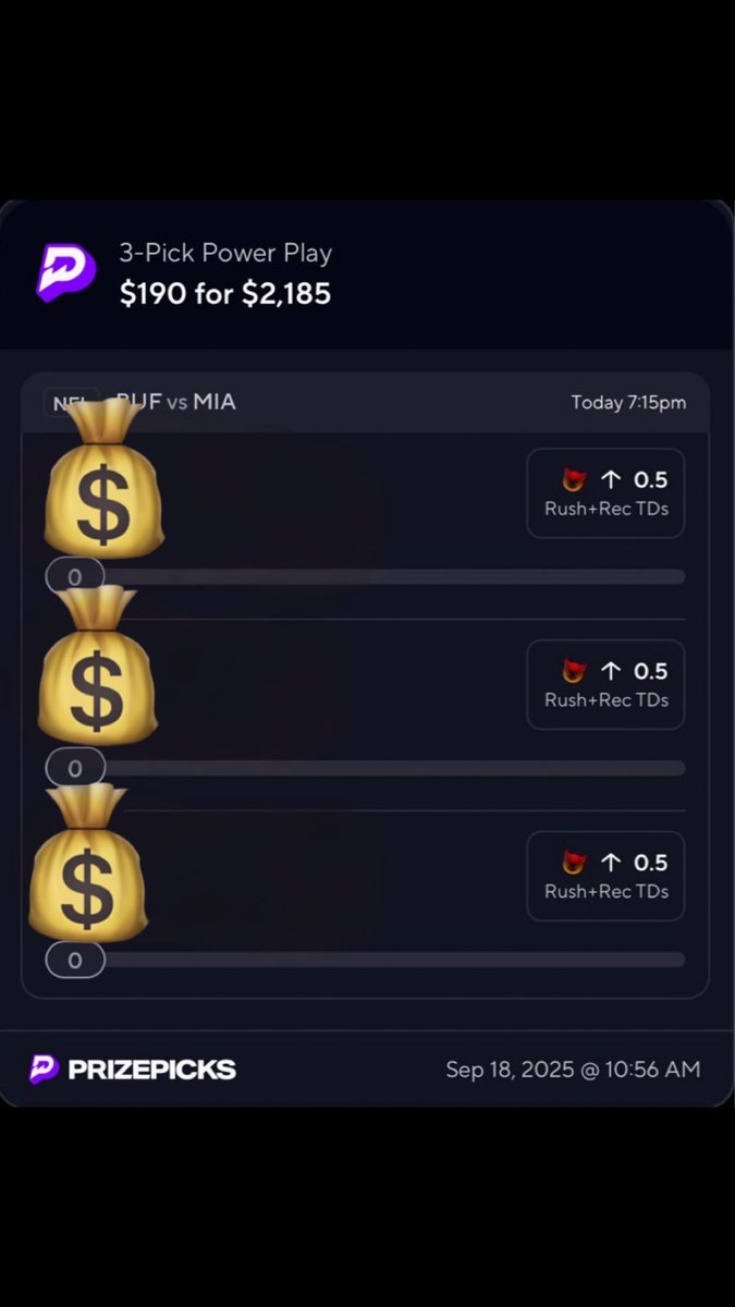 $500 to 1 FOLLOWER who LIKES/RT IF WE GO 3/3❤️

🚨𝐓𝐇𝐄 𝐁𝐄𝐒𝐓  NFL DEMONS 𝐀𝐕𝐀𝐈𝐋𝐀𝐁𝐋𝐄🚨 

𝐋𝐈𝐍𝐊 𝐁𝐄𝐋𝐎𝐖 𝐅𝐎𝐑  𝐅𝐑𝐄𝐄 𝐀𝐂𝐂𝐄𝐒𝐒 💙 dubclub.win/r/p/pri-7m9xt/…

𝐓𝐇𝐄𝐒𝐄 𝐏𝐑𝐎𝐏𝐒 𝐀𝐑𝐄 𝐇𝐈𝐓𝐓𝐈𝐍𝐆✅✅

IF YOU WANT TO WIN $2,000 TAP IN