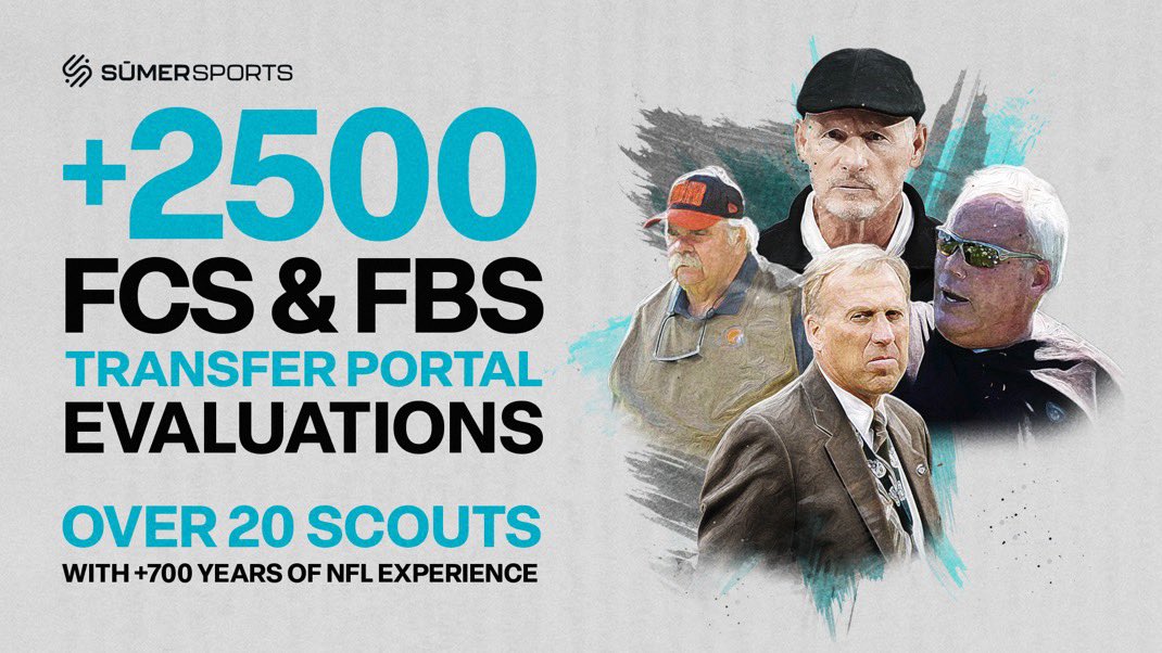 CoachGHicks's tweet image. 🚨🚨College Coaches🚨🚨

2,500+ FBS &amp;amp; FCS scouting evaluations written by 700+ years of NFL experience.  

All of this delivered before the window opens.  

 sumersports.com/solutions/ncaa…