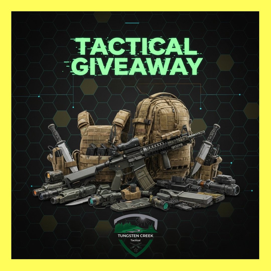 WINNER ANNOUNCEMENT!
Congratulations to David P. - He's claimed our latest tactical gear prize! His package will be heading his way shortly.

🔥 NEW GIVEAWAY IS LIVE! 🔥
 Want your shot at winning top-tier tactical equipment? Our newest Tactical Gear Giveaway has just launched!