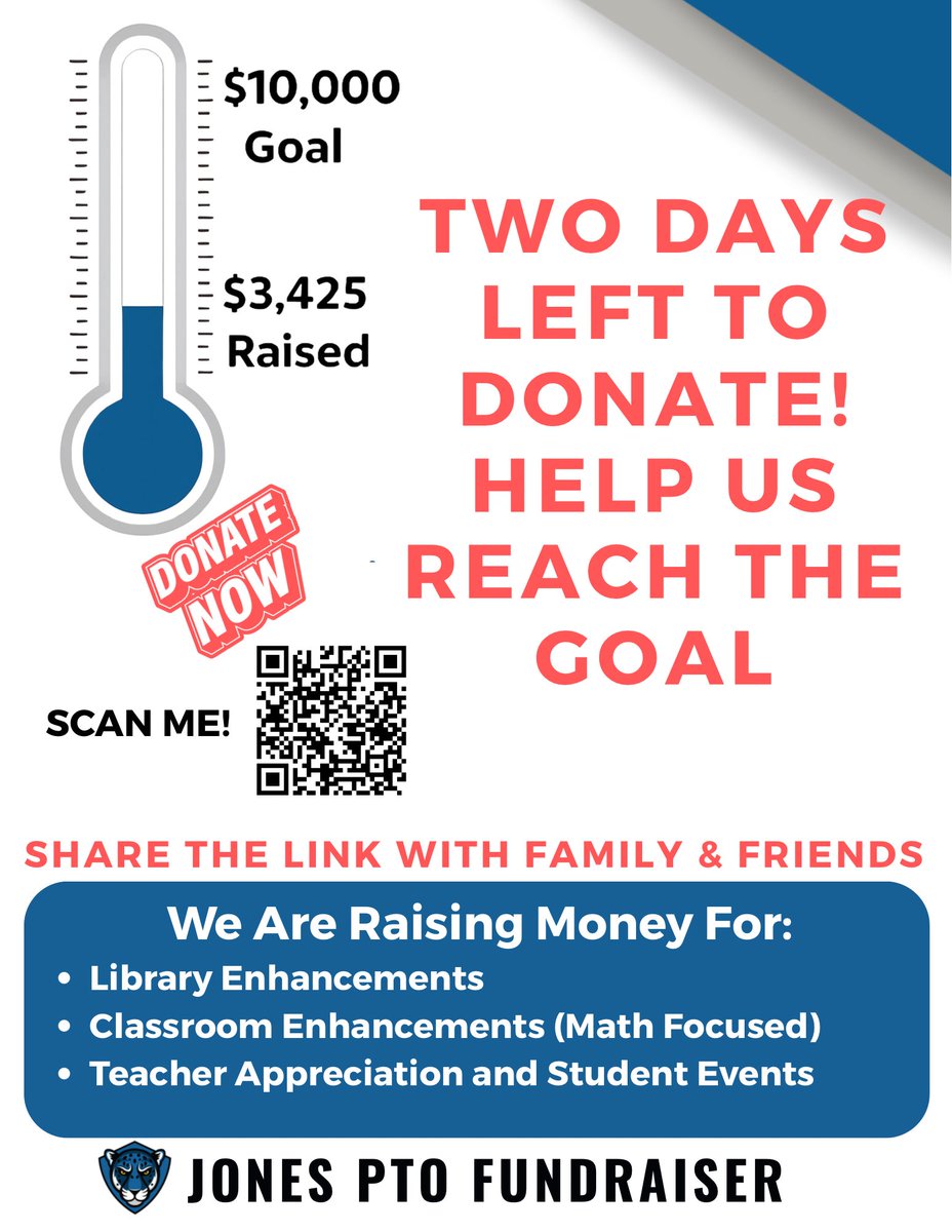 Daniel L Jones Middle School PTO tweet media