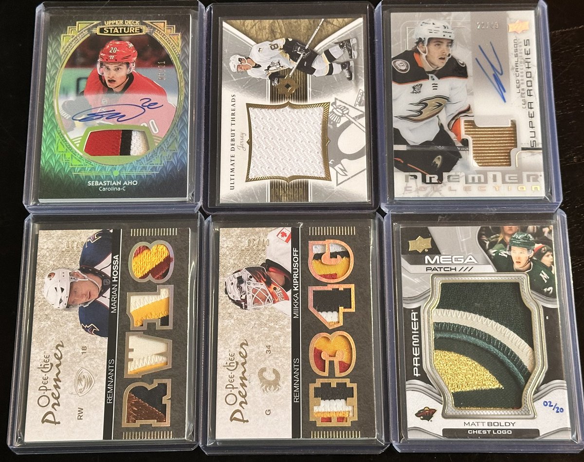 danvincent78's tweet image. The season opening 4 Night Hockey Only Stack Sale starts this Monday!

Monday 9/22 lower end night (nothing over $100). Tuesday 9/23 - Thursday 9/25 regular low to very high end nights. ~8:30pm EST start all 4 nights. 

Giveaways/freebies and combined shipping throughout. As I’ve…