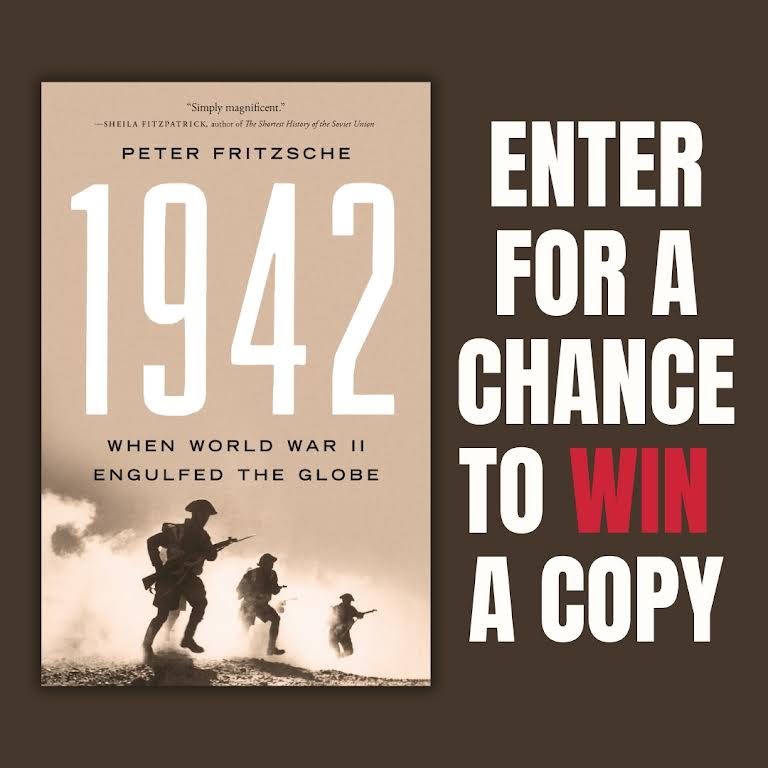 🚨GIVEAWAY ALERT🚨

LAST CHANCE to Win 1 of 3 copies of '1942: When World War II Engulfed the Globe' by Peter Fritzsche from <a href="/BasicBooks/">Basic Books</a>.

“An admirable and useful addition to the history of World War II.”

Must retweet/repost to be eligible. Draw Friday.