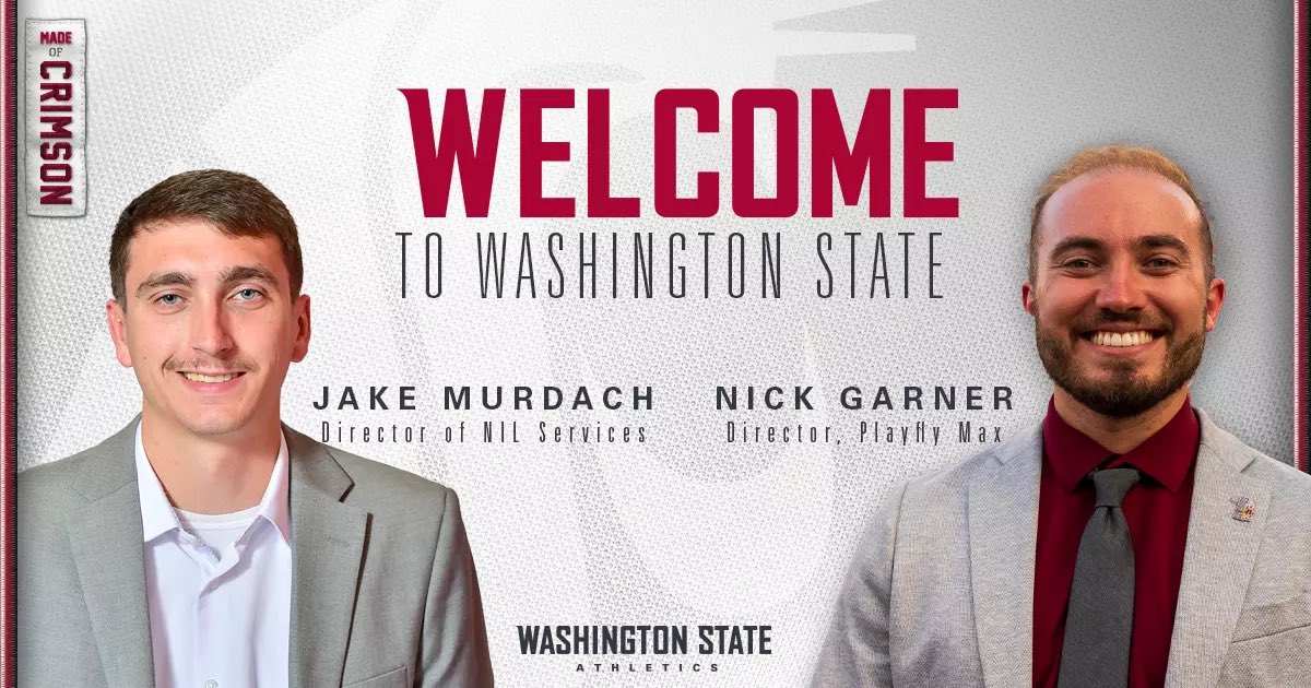WSU Athletics adds to its NIL team to maximize support for Cougar student-athletes.

📰 shorturl.at/DyzvI

#GoCougs | #MadeOfCrimson