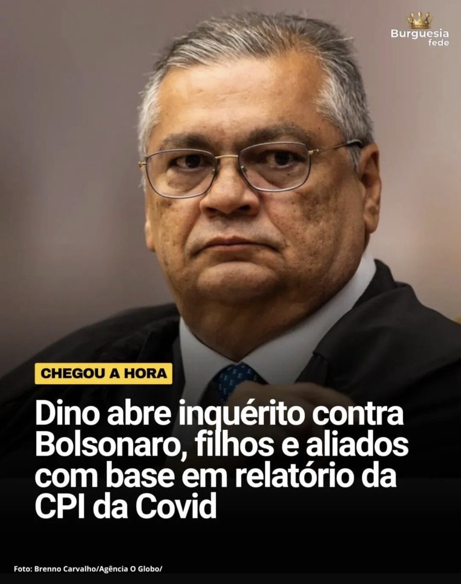 Este inquérito é de uma importância histórica. Resgata um momento trágico e dramático da história recente do Brasil. Acredito que será o primeiro em relação aos crimes cometidos por esta quadrilha na pandemia. 

E ainda estamos vendo ser investigados Onyx Lorenzoni, Ernesto