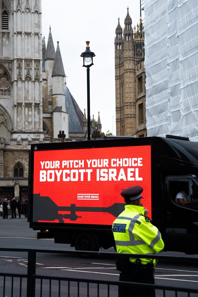 gameover_israel's tweet image. NO MORE WAITING. Fans will not allow their federations to shame their nations or stain their crests with complicity in genocide. Link in bio-take action NOW.
#GameOverlsrael #GenocideFreePitch #NotInMyGame #Boycottisrael #BDS #FreePalestine #FootballForJustice
