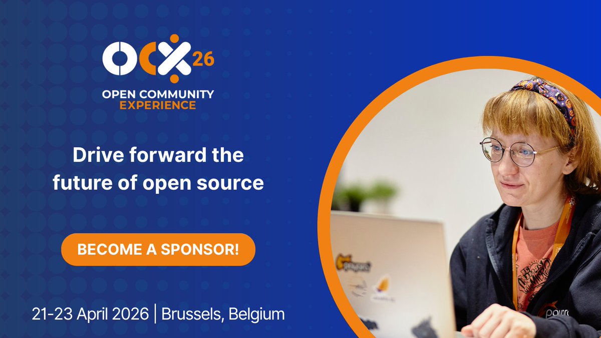 🌟 Become an #OCX26 sponsor! 🌟

Our five sponsorship levels, plus flexible add-ons, make it easy to find the right fit for your goals and budget: hubs.la/Q03zV-p20

#OpenCommunityExperience #OCX #sponsor