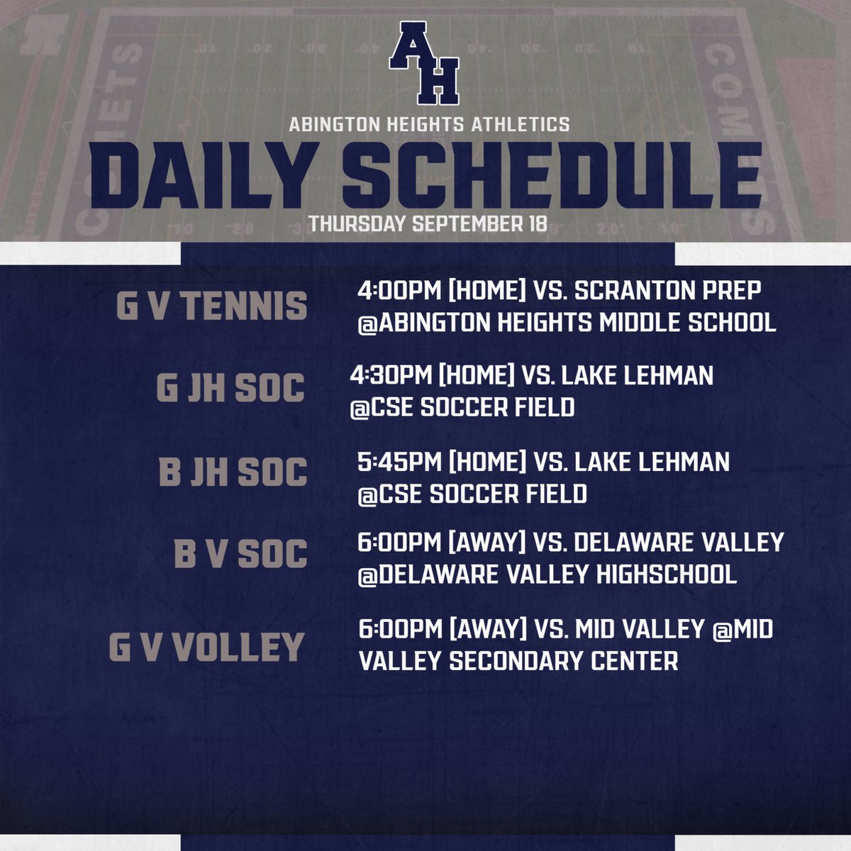 AHCometsBBB's tweet photo. DAILY SCHEDULE https://t.co/k3OvmUOwVH