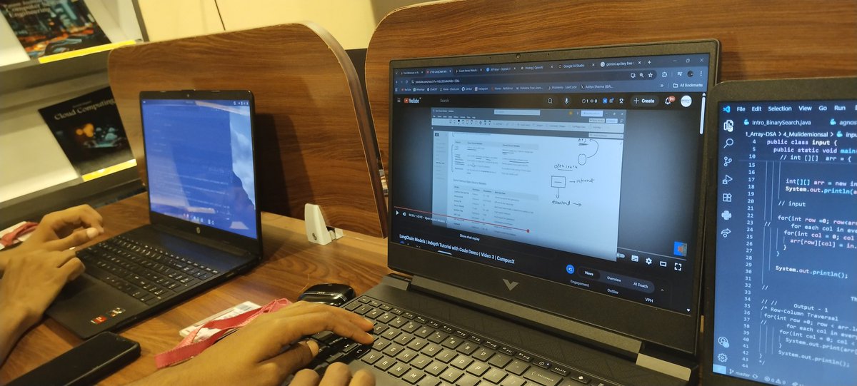 42_ALCHEMAX's tweet image. End of Day 69 #100DaysOfCode #LangChain

&amp;gt; Studied langChain with campuX
&amp;gt; College assignment and
&amp;gt; Practicing Maths for upcoming exams!
&amp;gt; Continued @geeksforgeeks Nation skill up Cybersecurity course..

#LearnInPublic  #CodingJourney #Python