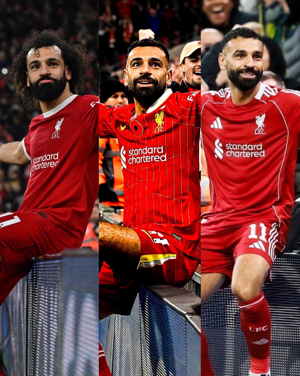 Mohamed Salah’s iconic celebration at Anfield.

Brought it back again for the 3rd season. ❤️