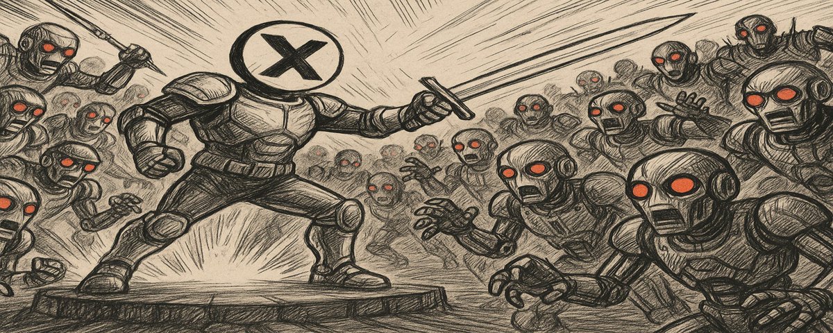 cryptovcdegen's tweet image. I was interested in delving deeper into the article &quot;Dead internet theory in CT&quot; by Lenione and now I realize this...

📝I am very interested in reading sensational articles and analyzing them myself, and then expressing my opinion. The topic intersects with X algorithms, so this…